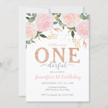 Pequeña Miss Maravillosa Invitación de cumpleaños