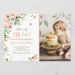Pequeña Miss Maravillosa Invitación de cumpleaños 