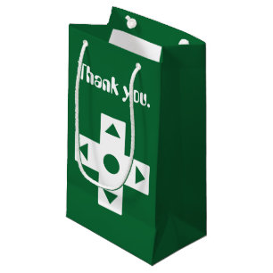 Pequeña Modo multijugador en bolsa de regalo verde