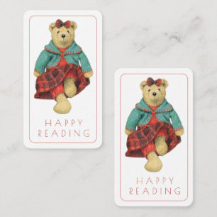 Pequeña MRS. Marcador BEAR - Tarjeta 3.5x2