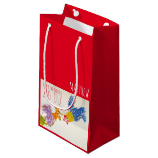 Pequeña Nacido en el año de gallos, Bolsa de regalo para b