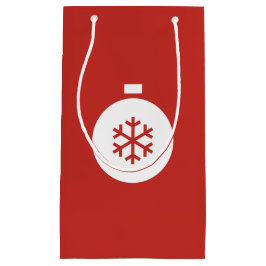 Pequeña Navidades Bolsa de regalo roja