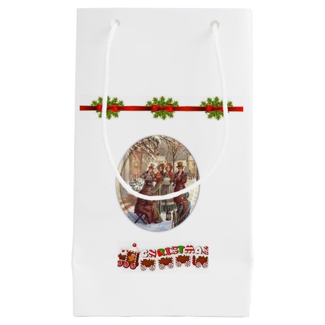 Pequeña Navidades de la bolsa de regalo (Anverso)