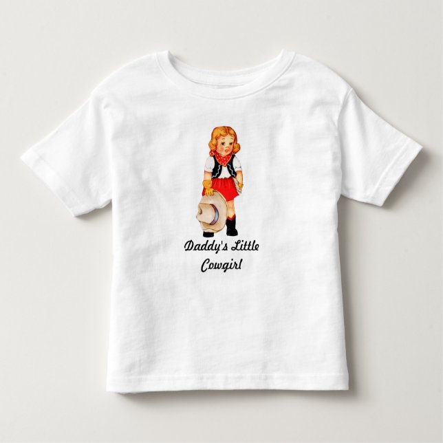 Pequeña niña de papá, pequeña camiseta (Anverso)