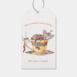 Pequeña noche del ratón antes de las etiquetas del