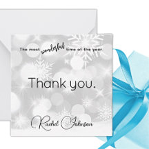 Nombre, Tarjeta de Agradecimiento de Regalo de Nav