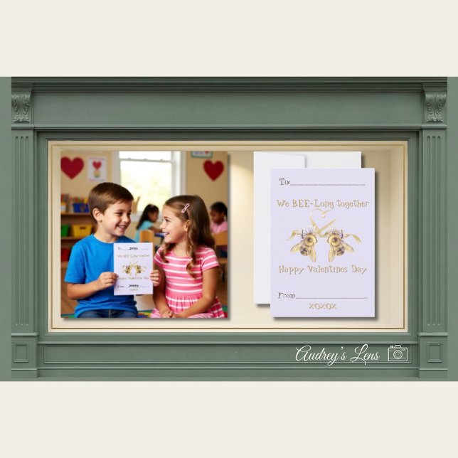 Pequeña "Nosotros abejimos juntos" Tarjeta del Día de San  (Subido por el creador)