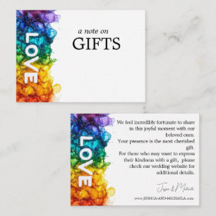 🌈 Pequeña Nota De Regalo LGBTQ Pintada Con Amor