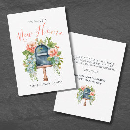 Pequeña Nuevo cambio de la tarjeta de dirección en el hoga