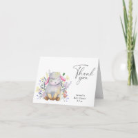 Pequeña oveja - Tarjeta de agradecimiento