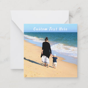 Pequeña Personaliza tu tarjeta de fotos con texto Personal