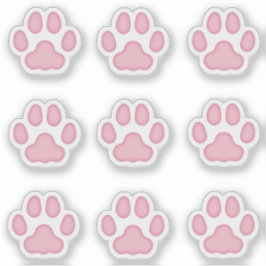 Pequeña pintura para gatos imprime Pegatinas de se