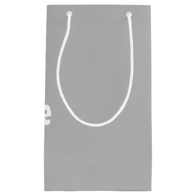 Pequeña plantilla bolsa de regalo sm (Anverso)