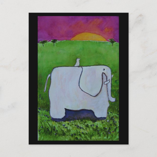 PEQUEÑA postal HELPER (Anverso)