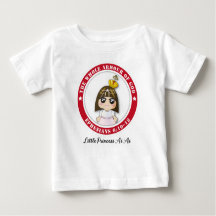 Pequeña Princesa Ai Ai Baby Fine Jersey T-Shirt