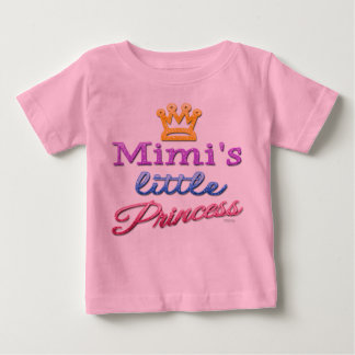 Pequeña princesa de Mimi, bebé, camiseta