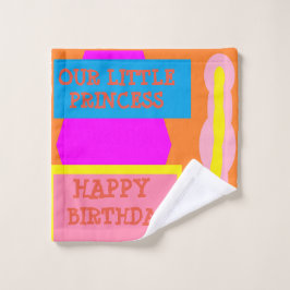 Pequeña Princesa feliz cumpleaños diseño de limón 