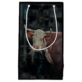 Pequeña "Raggedy" La vaca de la familia Bolsa de regalo pe