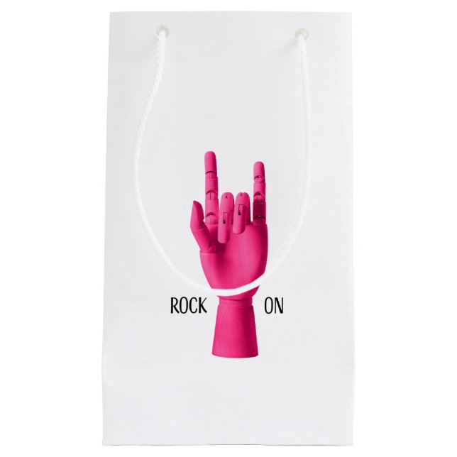Pequeña Rock! Bolsa de regalo para el mecedor real (Anverso)