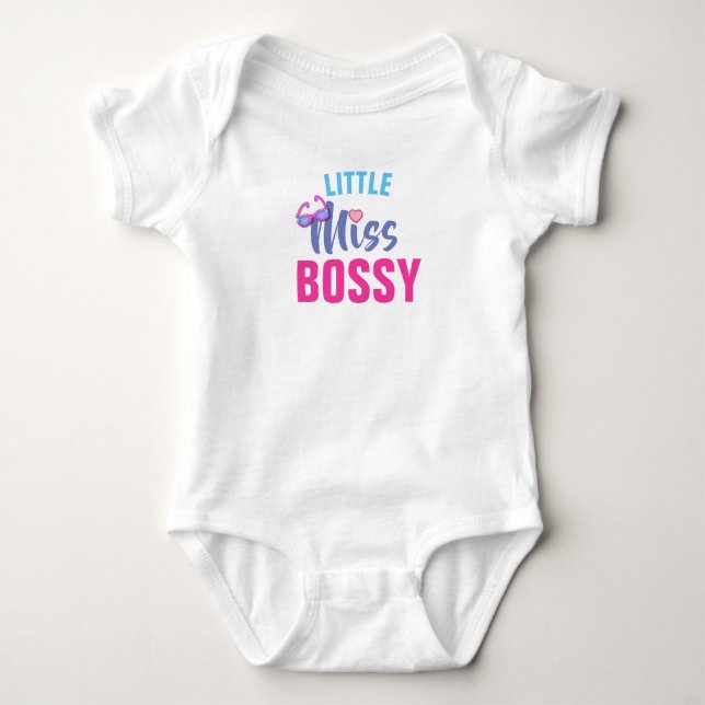 Pequeña Señorita: Bodysuit de Jersey para Bebé (Anverso)