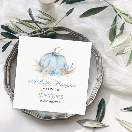 Pequeña servilleta de papel de calabaza