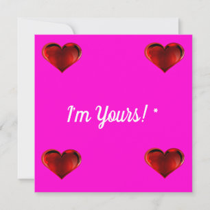 Pequeña Soy Tuyo * Tarjeta del Día de San Valentín