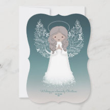 Tarjeta Angel de navidades