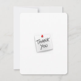 Pequeña Tarjeta de agradecimiento