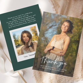 Pequeña Tarjeta de agradecimiento de Graduación 2025 Photo