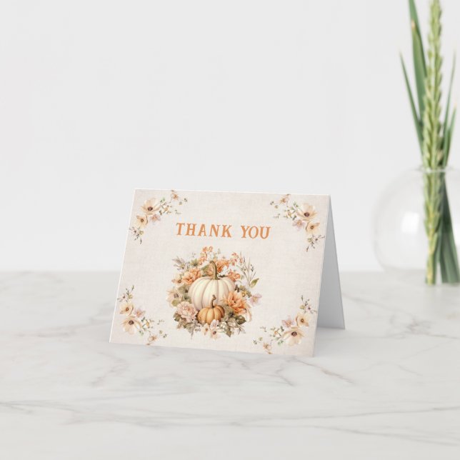 Pequeña tarjeta de agradecimiento del Boho de cala (Anverso)