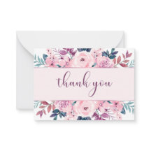 tarjeta de agradecimiento imprimible elegante