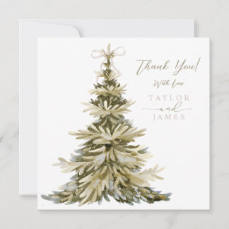 Pequeña Tarjeta de agradecimiento para boda de árbol de in