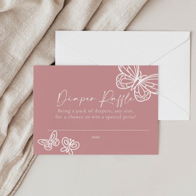 Pequeña Tarjeta de Baby Shower Diaper Raffle (Subido por el creador)