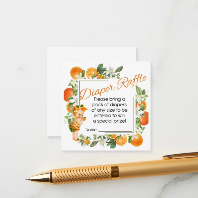 Pequeña tarjeta de baño Cutie Baby (Anverso/Reverso In Situ)