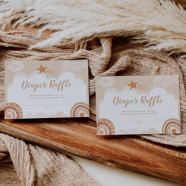 Pequeña Tarjeta de baraja barro arco iris Baby Shower Diap (Subido por el creador)