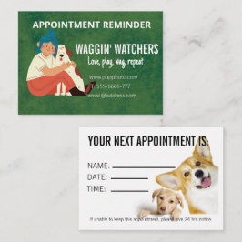 Pequeña Tarjeta de cita para Personalizado de negocios con