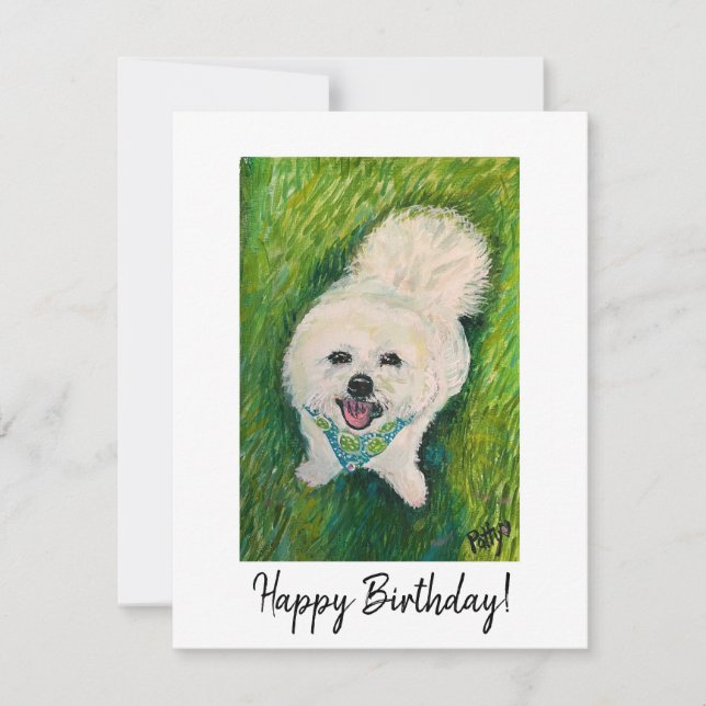 Pequeña Tarjeta de cumpleaños (Anverso)