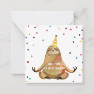 Pequeña Tarjeta de cumpleaños