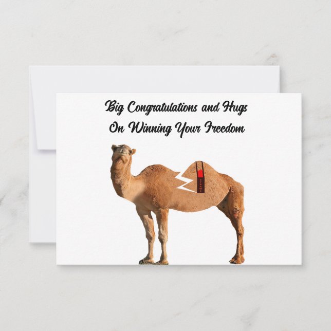 Pequeña Tarjeta de divorcio (Anverso)