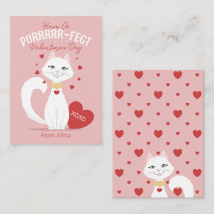 Pequeña Tarjeta de El día de San Valentín para niños de ga