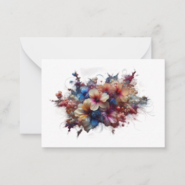 Pequeña Tarjeta de felicitación (Anverso)