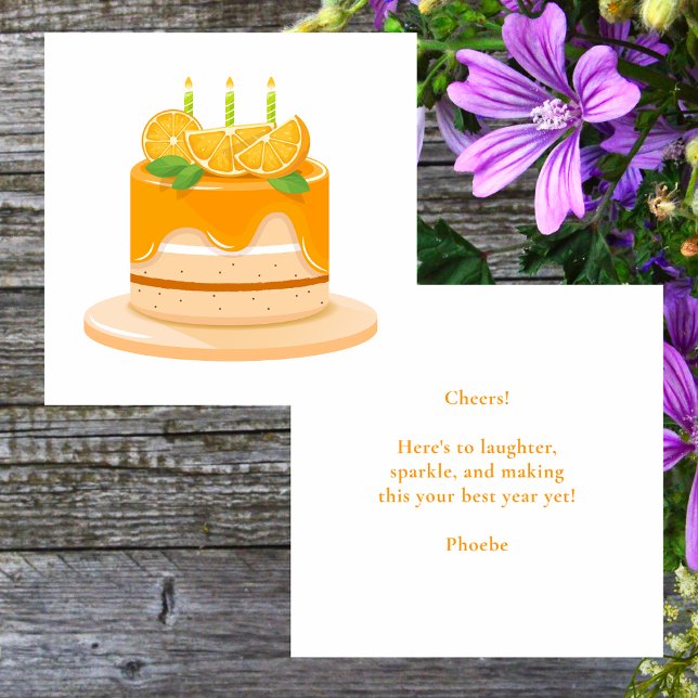 Pequeña Tarjeta de felicitación de cumpleaños moderna y se (Subido por el creador)
