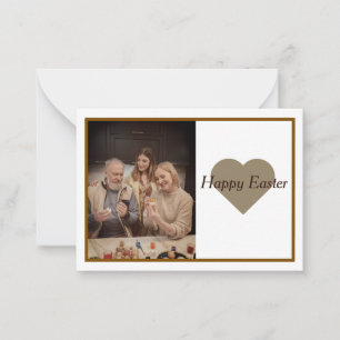 Pequeña Tarjeta de felicitación de Pascua - Perfecto para 