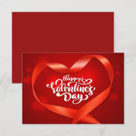 Pequeña Tarjeta de felicitación de Valentine