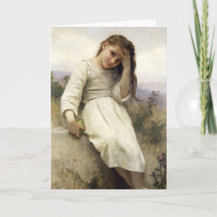 Pequeña tarjeta de felicitación del ladrón