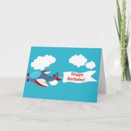 Pequeña tarjeta de felicitación linda del muchacho