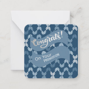 Pequeña Tarjeta de felicitación por su ascenso