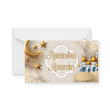 Tarjeta de felicitación Ramadan Kareem