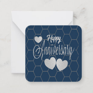 Pequeña Tarjeta de Feliz Aniversario 