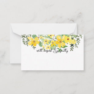 Pequeña Tarjeta de floristería Ángel conmemorativo de simp